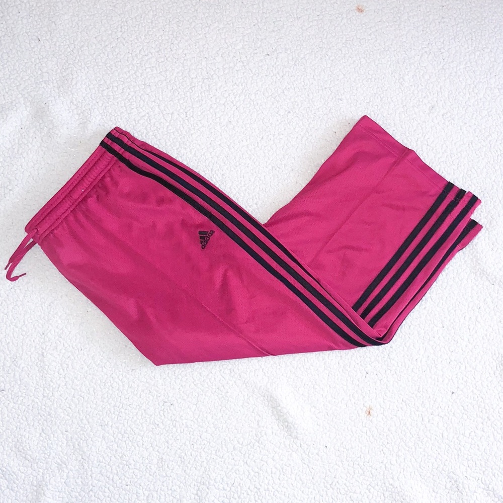 ‼️Adidas | Pink and Black Capris